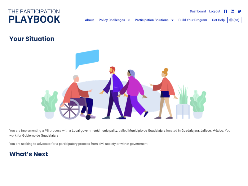Database search results